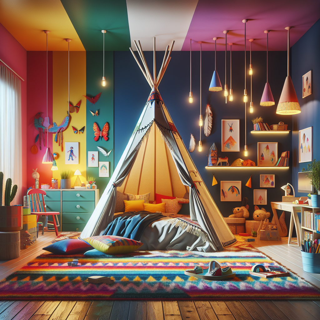 Dlaczego łóżko tipi to idealny wybór dla kreatywnych dzieci?