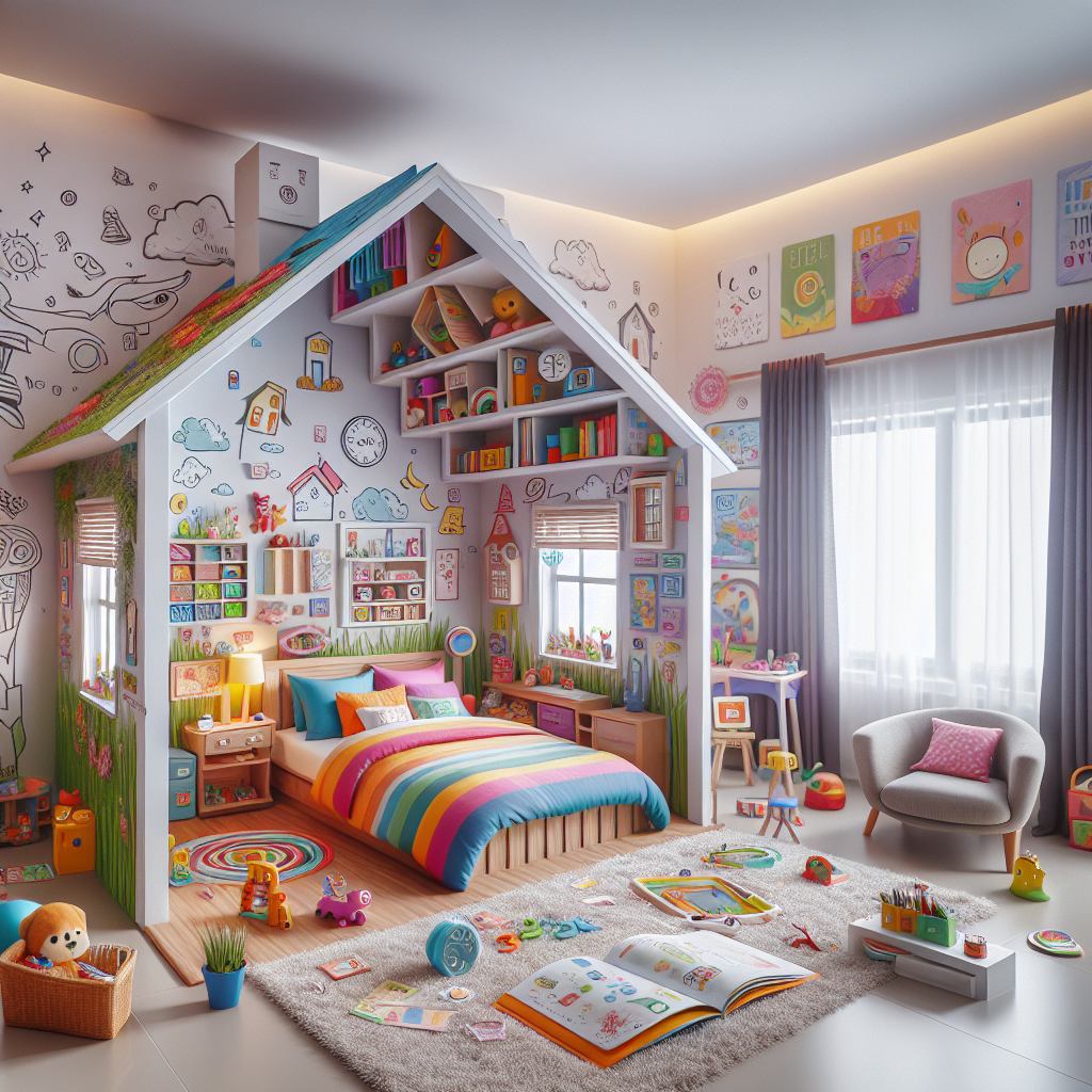 Sprawdź, jak łóżko domek dla dzieci może odmienić wnętrze pokoju!