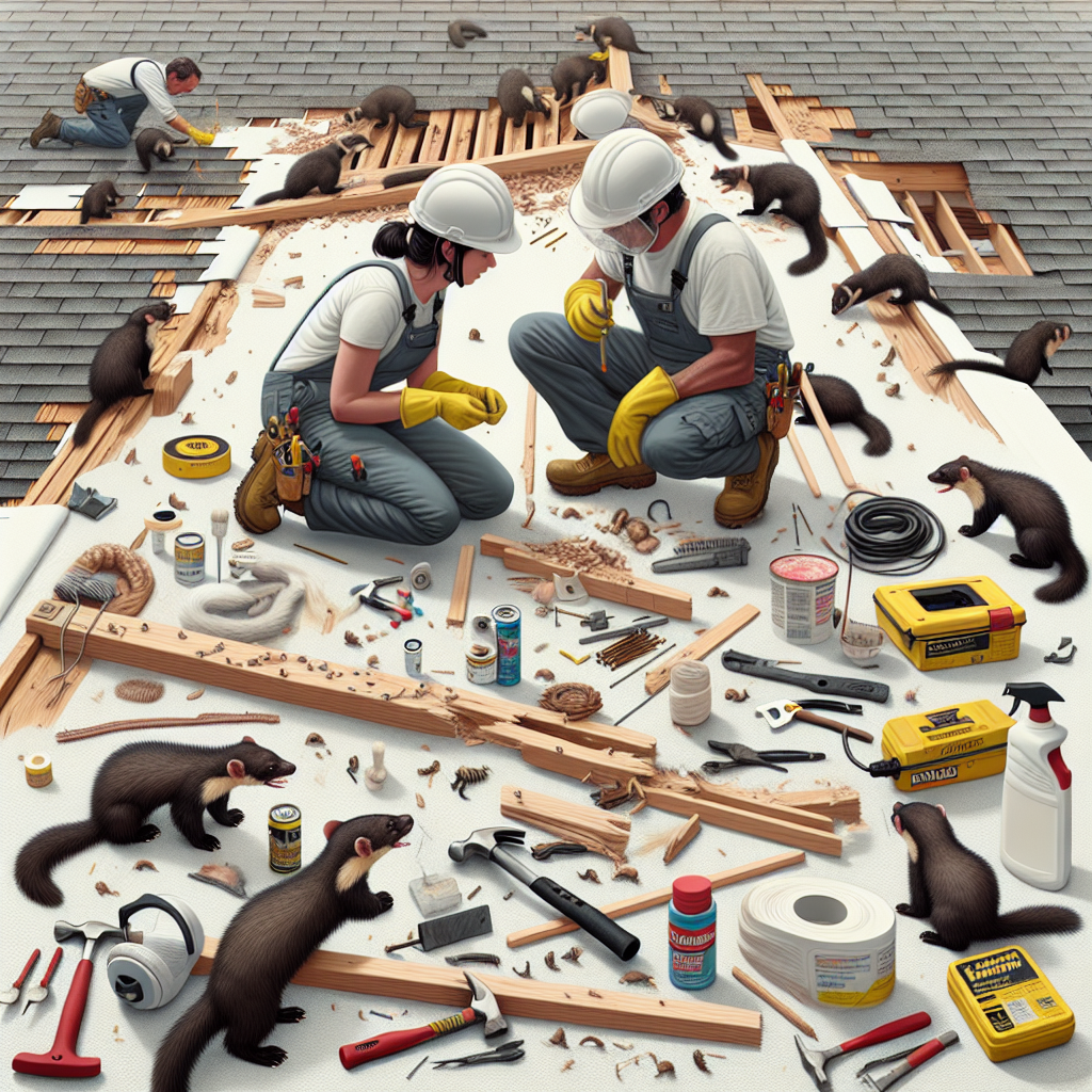 Naprawa dachu po kunie: od diagnostyki po skuteczne zabezpieczenie