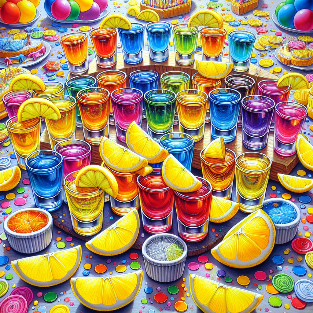 Imprezowe przepisy na shoty z wódką