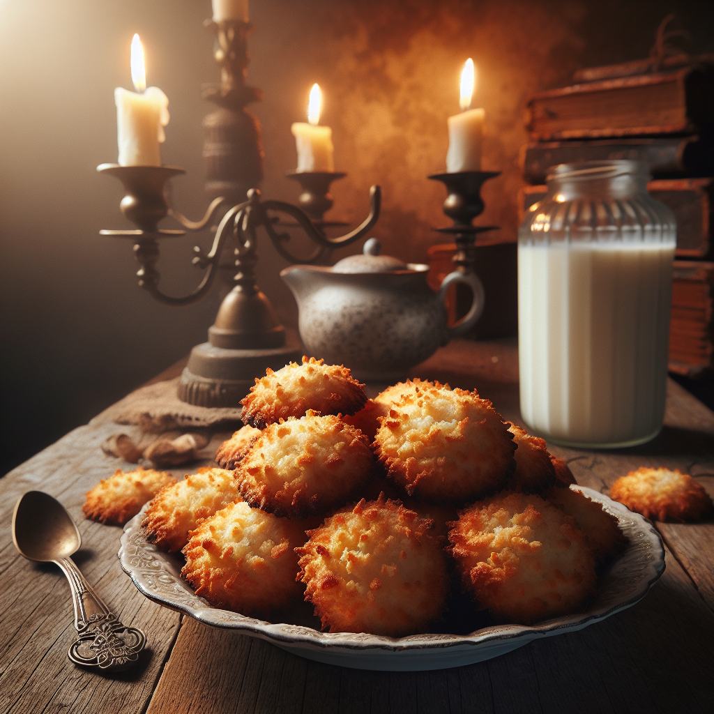 Kokosanki – przepis jak u naszych babć, chrupiące z wierzchu i miękkie w środku