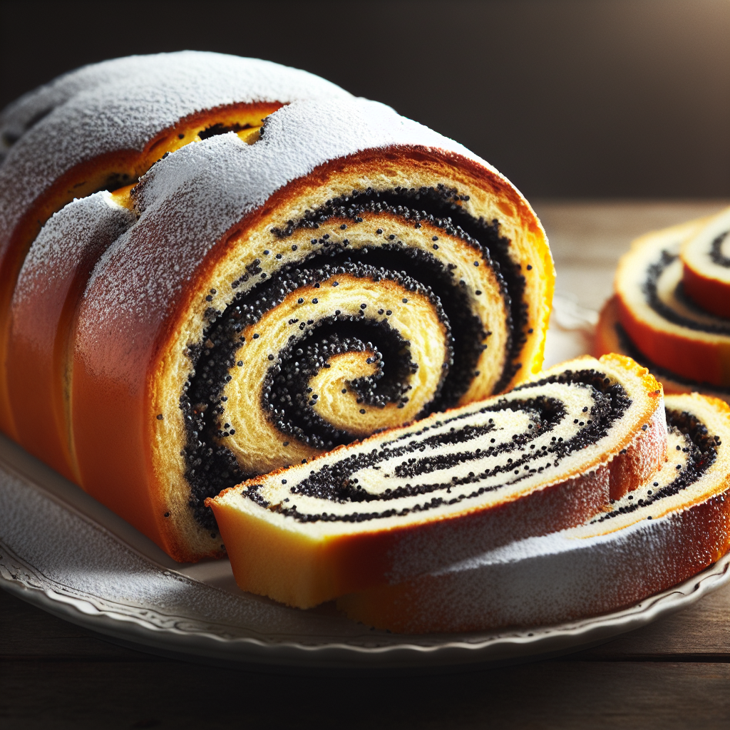 Tradycyjny przepis na: rolada makowa