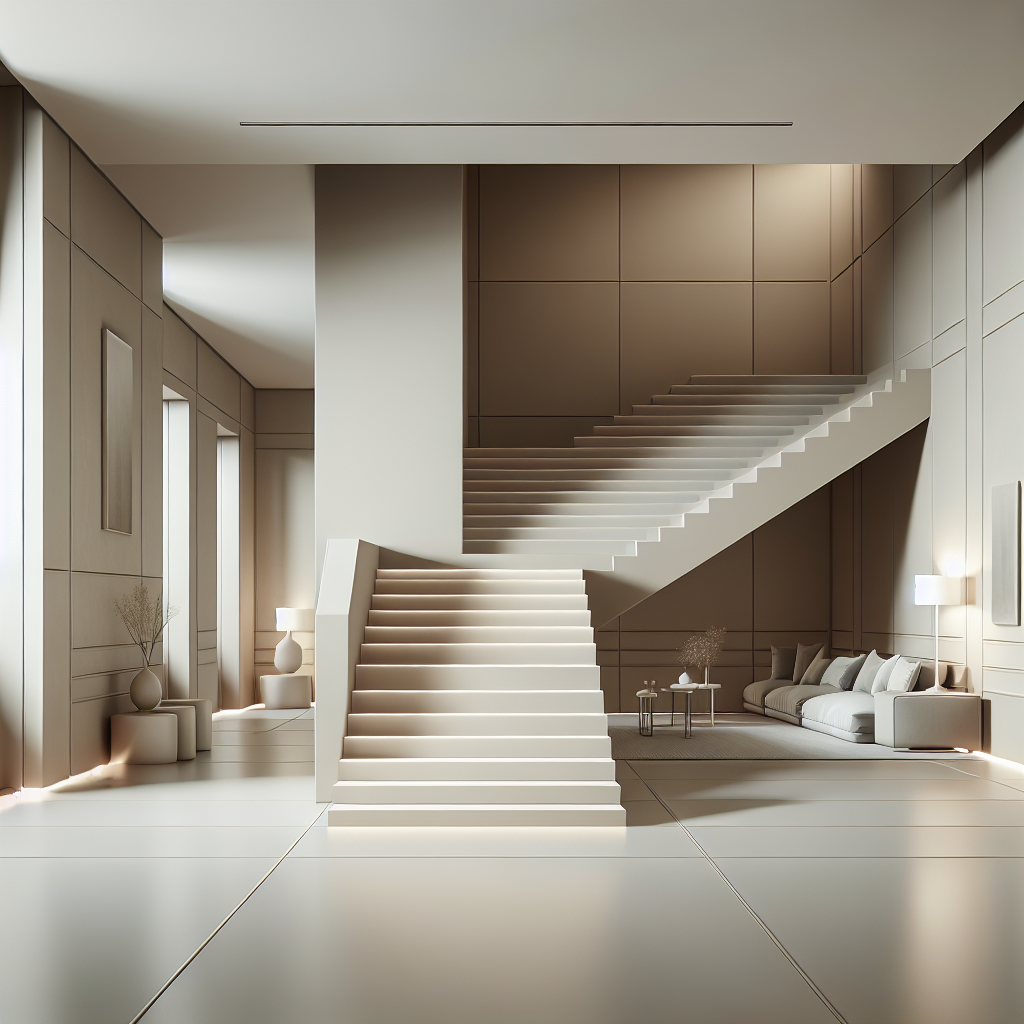 Schody proste – minimalistyczny wybór do nowoczesnych i klasycznych wnętrz