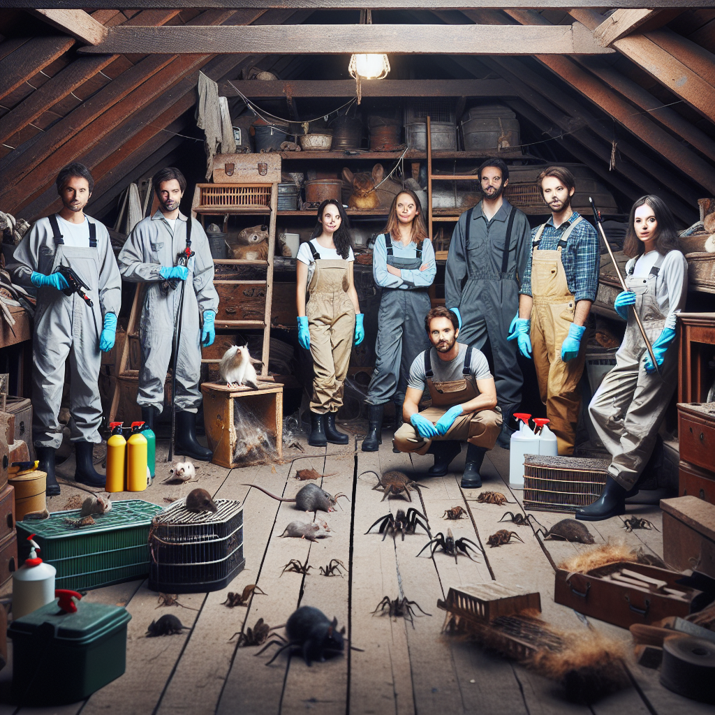 Jak pozbyć się szkodników z poddasza?